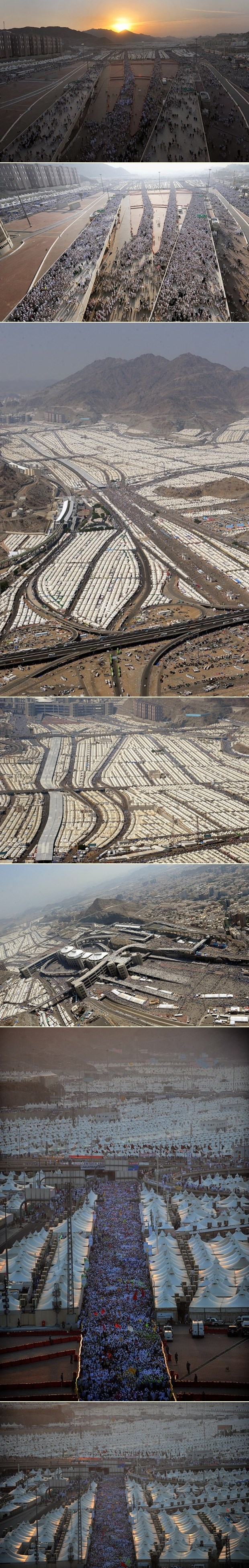 Rijeke ljudi pohrlile u Meku