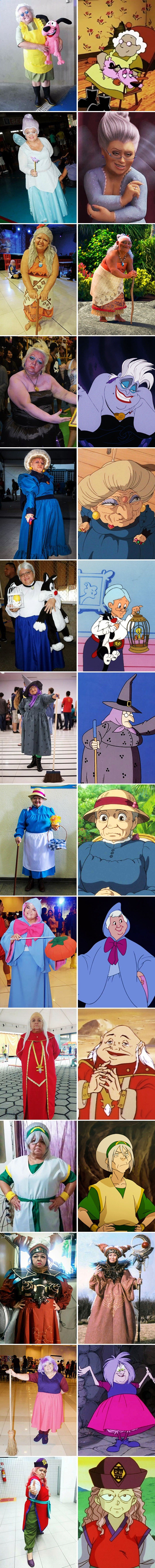 Malo tko bi od jedne starije žene očekivao da bude ovoliki zaljubljenik u crtiće!