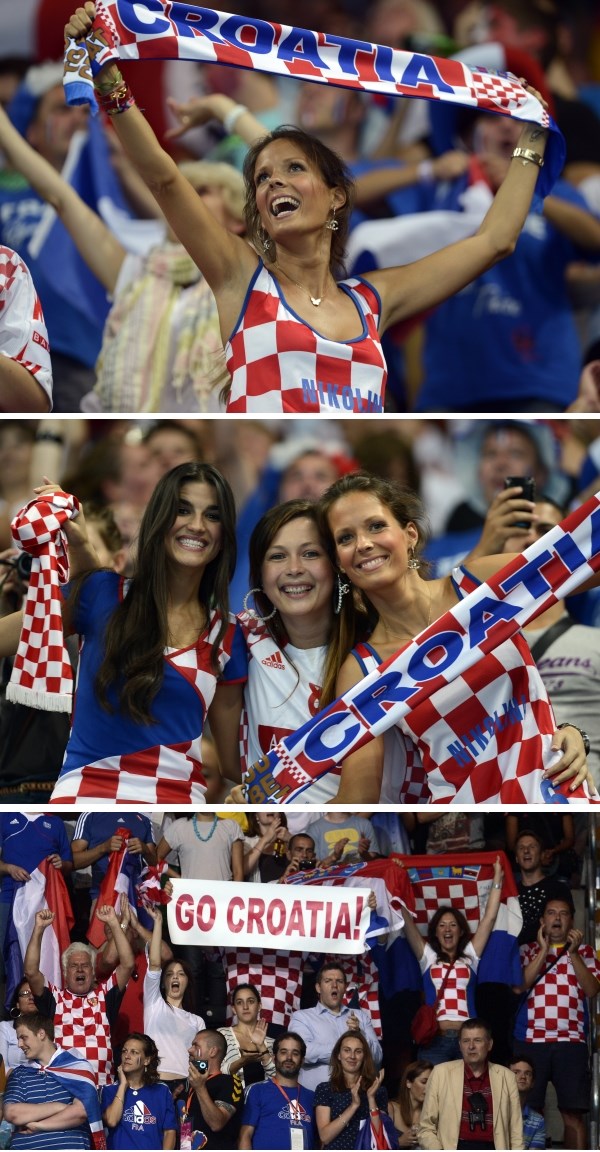 Vatrena podrška rukometašima s olimpijskih tribina