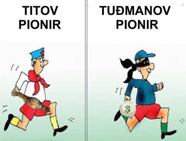 Tuđmanovi pioniri trče s milijunima