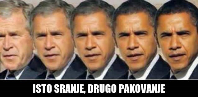 Razlika između Busha i Obame?