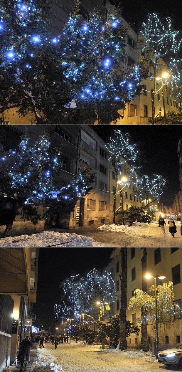 Blagdanski ugođaj u Zagrebu