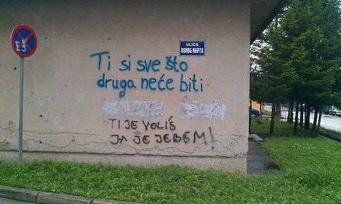 evo još malo ulične poezije..