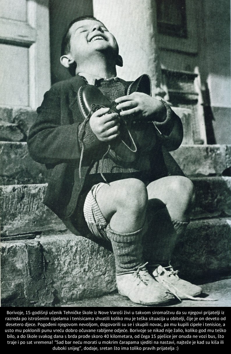 Cijeli razred žrtvovao džeparac kako bi siromašnom prijatelju kupili cipele za zimu