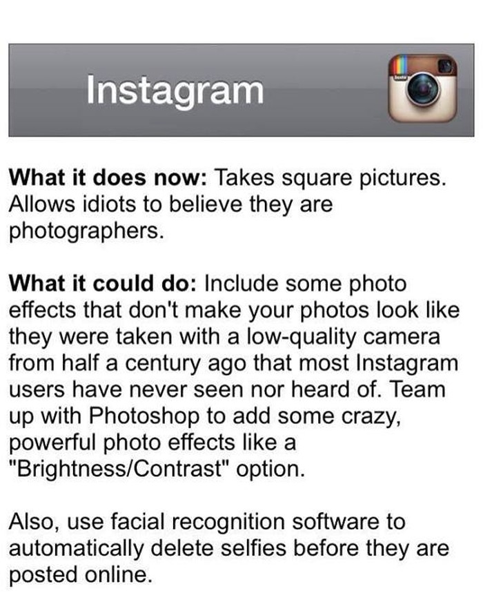 Znaš li koji su nedostaci Instagrama?