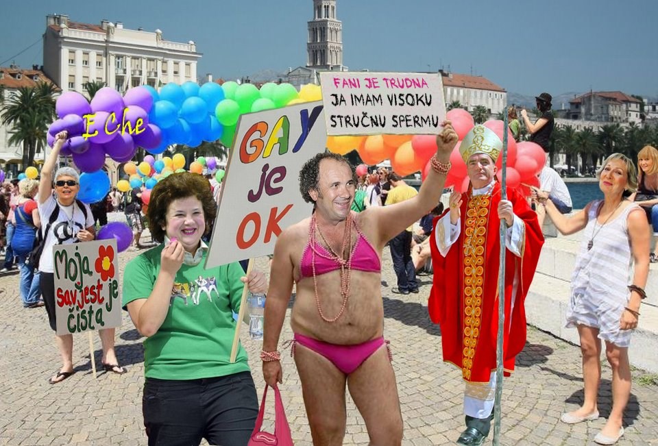 Ultrazadrtima Gay Pride najveći problem u Rvata