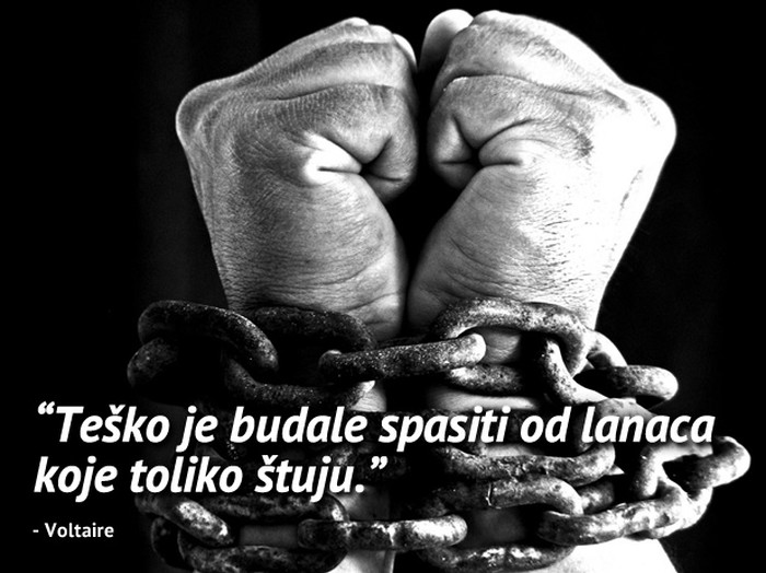 Teško je budale spasiti od samih sebe
