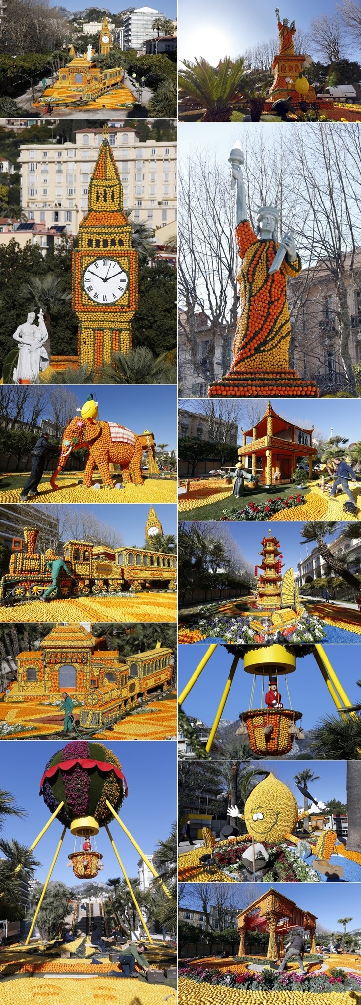 Francuzi sagradili "cijeli svijet" od naranča i limuna