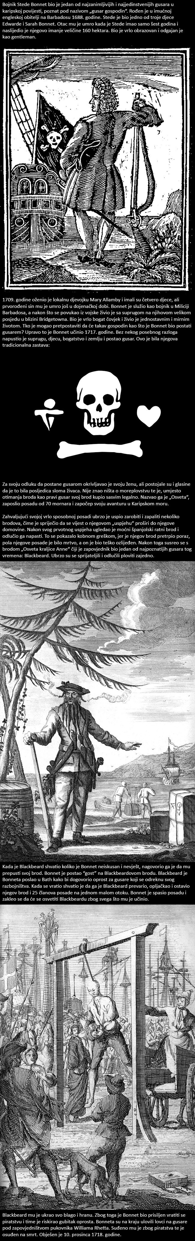 Pročitajte priču o Stede Bonnetu koji je dobio nadimak "gusar gospodin"