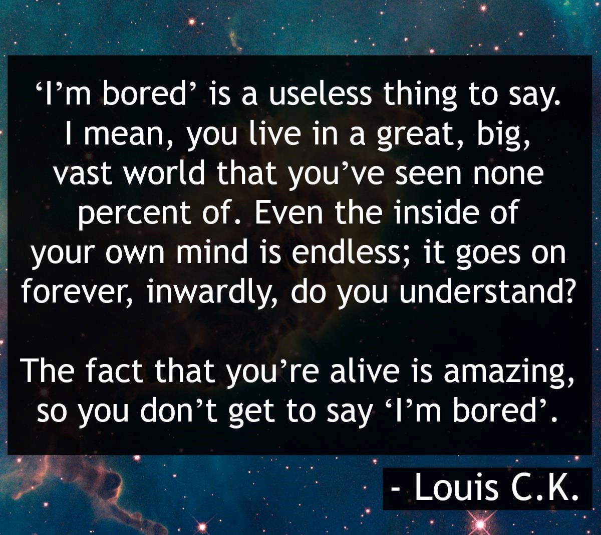 Nemaš pravo na dosadu