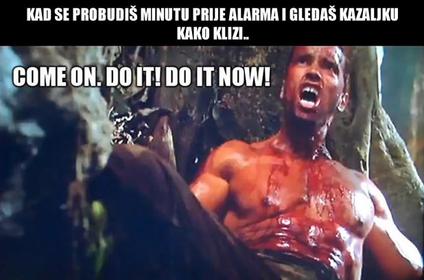 Svi znamo ovo jutarnje mučenje koje ti mozak priušti