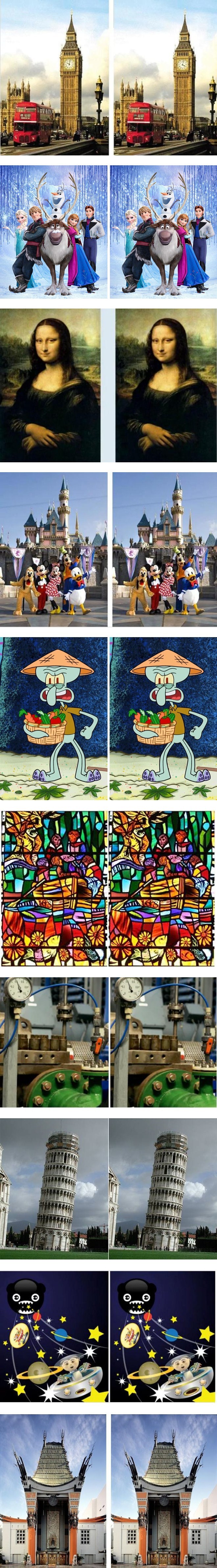 TEST ZAPAŽANJA: Možete li pronaći razlike kod ovih 10 slika?