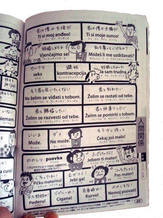 Japanski priručnik za učenje onog pravog hrvatskog?