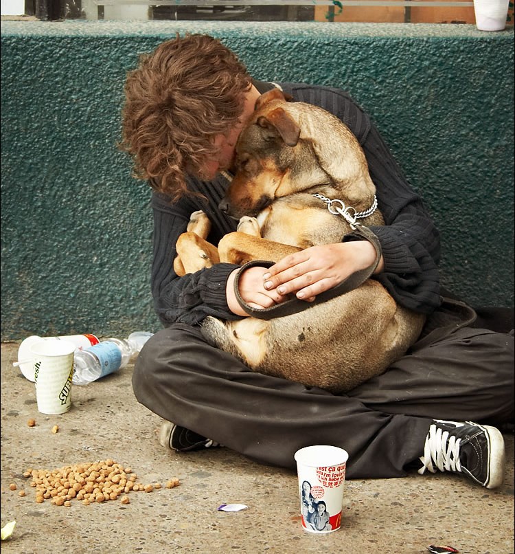 Rijetka prilika kad je i čovjek psu najbolji prijatelj