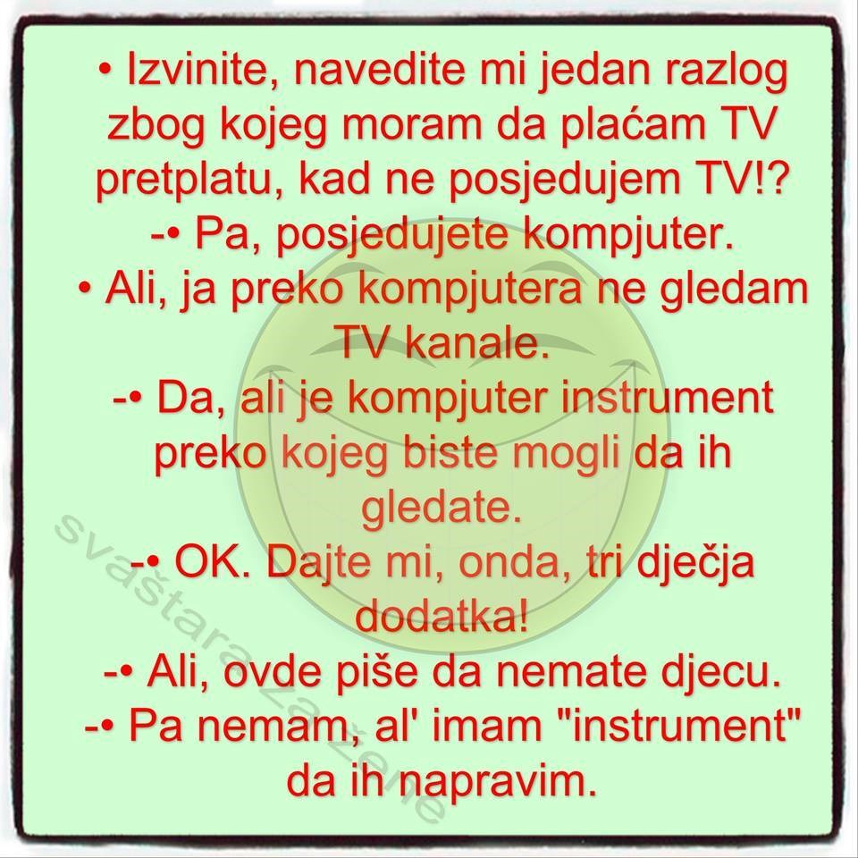 sve ima svoje..:))