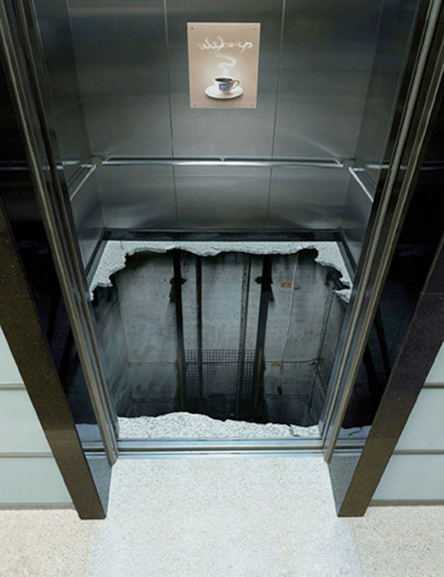 Najluđi 3D crtež u liftu će vas natjerati da dvaput razmislite želite li ući