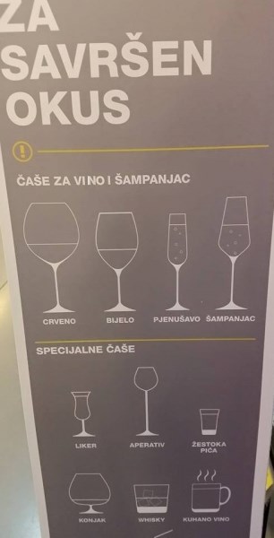 BONTON: Iz koje čaše se pije?