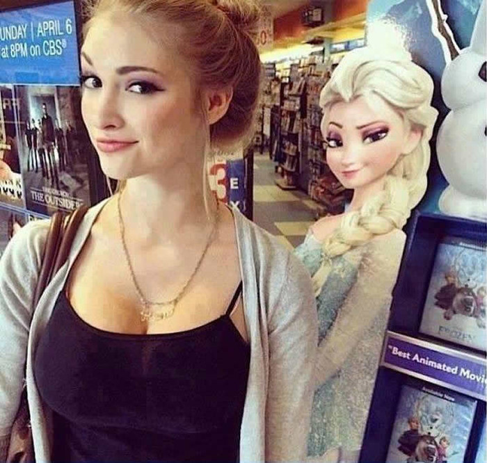 Seksi cura bolja od "blizanke" iz crtića!