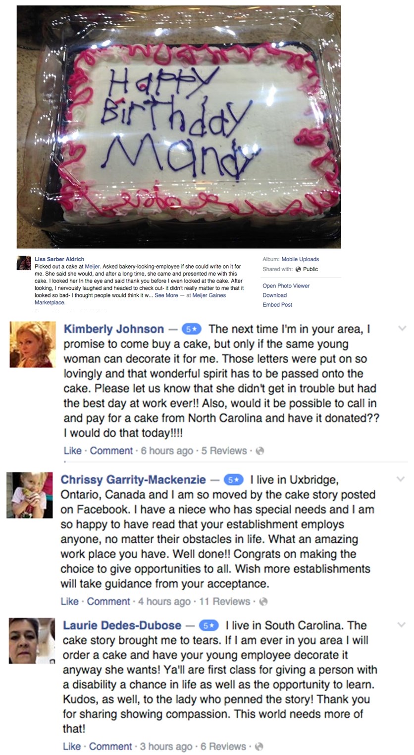 Priča o ovoj torti koju je ukrasila autistična djevojka podsjetit će vas da uvijek treba biti ljubazan