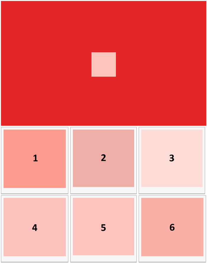 Koja je prava boja kvadrata sa slike?