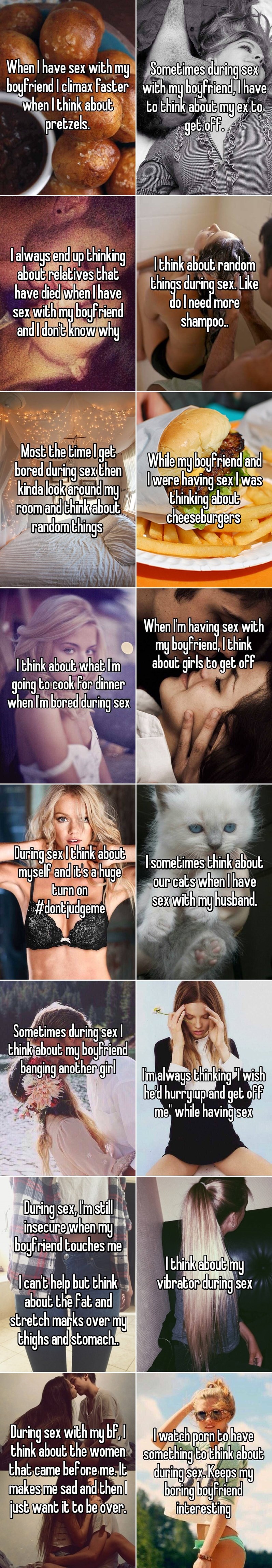 Žene priznale o čemu razmišljaju za vrijeme seksa