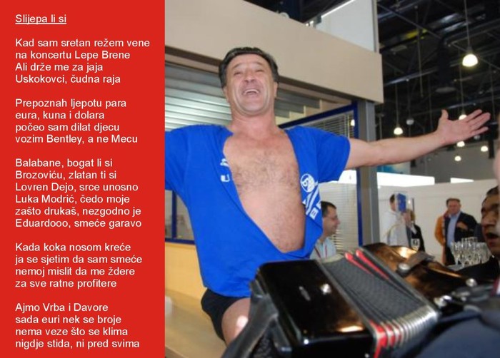 Zdravko Mamić - "Slijepa li si"