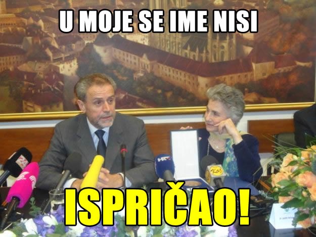 Bandiću, ispričavaj se za sebe - Milan Bandić nije Zagreb!