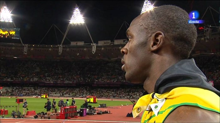 Usain Bolt prekinuo intervju kako bi poslušao američku himnu