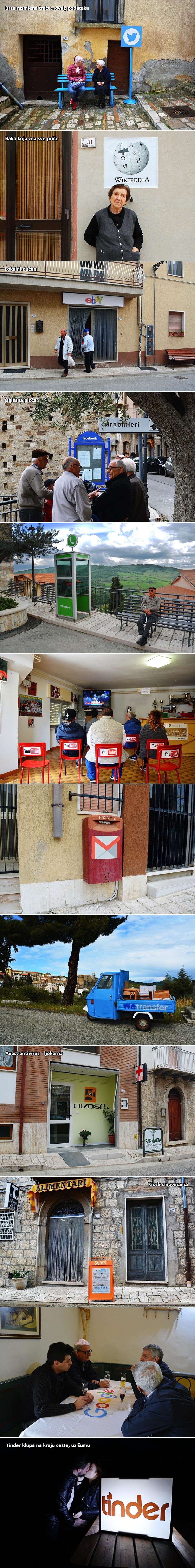 Talijansko selo pretvoreno u Internet