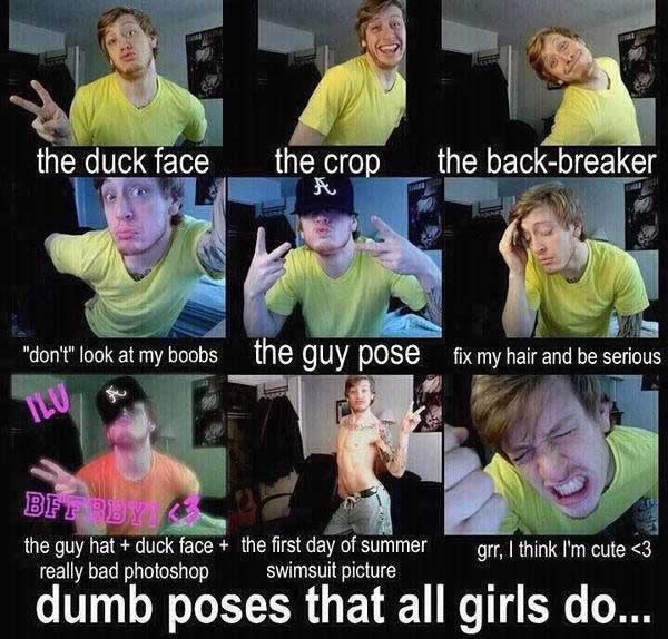 Zakonom propisane selfie poze za žene