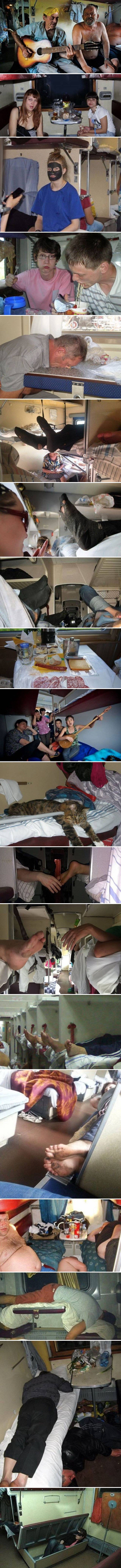 Uživo iz ruskih vlakova: Sve ove neobične scene stvaraju poseban ugođaj tijekom putovanja