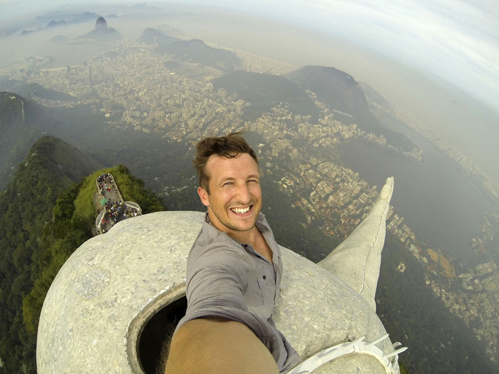 Selfie s kipa Isusa Krista u Rio de Janeiru!