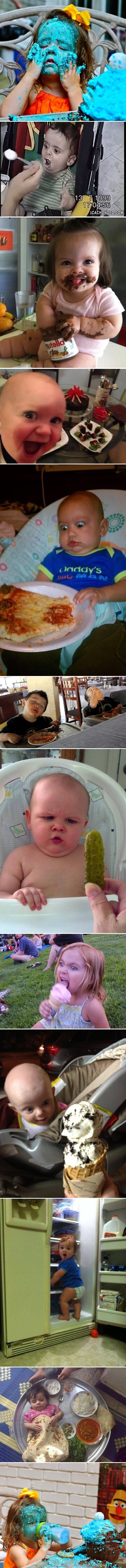 Klinci i hrana: Neopisiva sreća "ronjenja" u papici