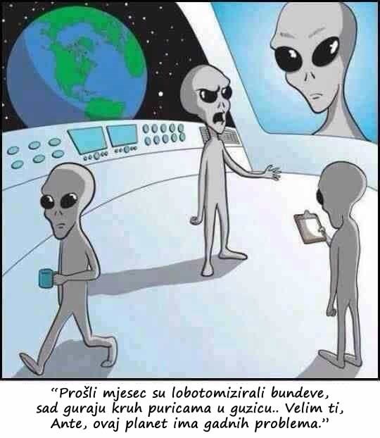 Izvanzemaljci šokirani običajima Zemljana