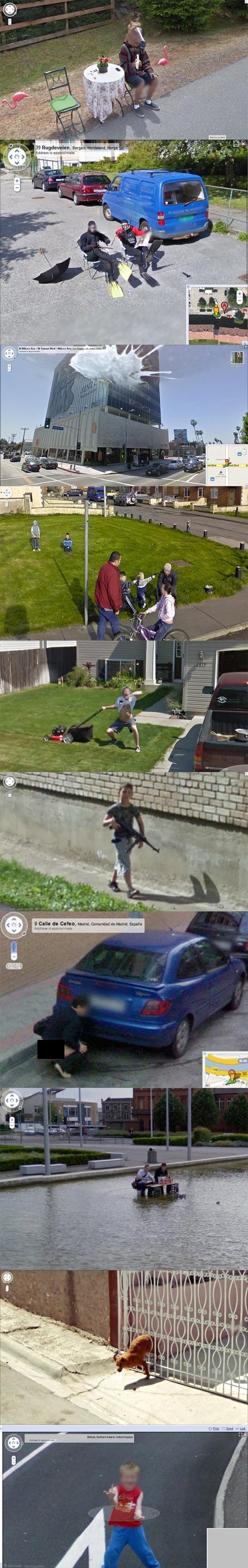 TOP 10 naj slika sa Google Street View-a