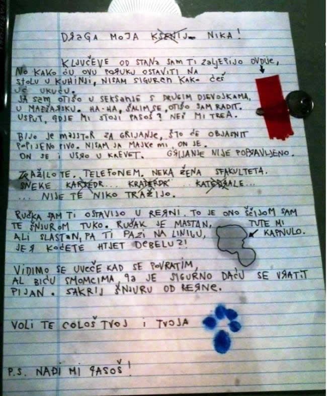 Balkansko ljubavno pismo