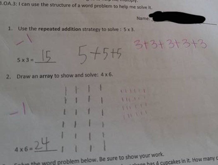 Roditelji bijesni zbog rješenja zadatka koje učiteljica iz matematike nije htjela priznati!