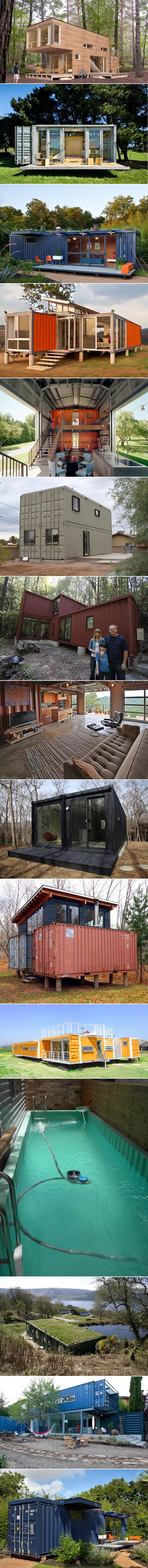 Galerija: Genijalne kuće od kontejnera riješe ti problem stanovanja za šaku novaca!