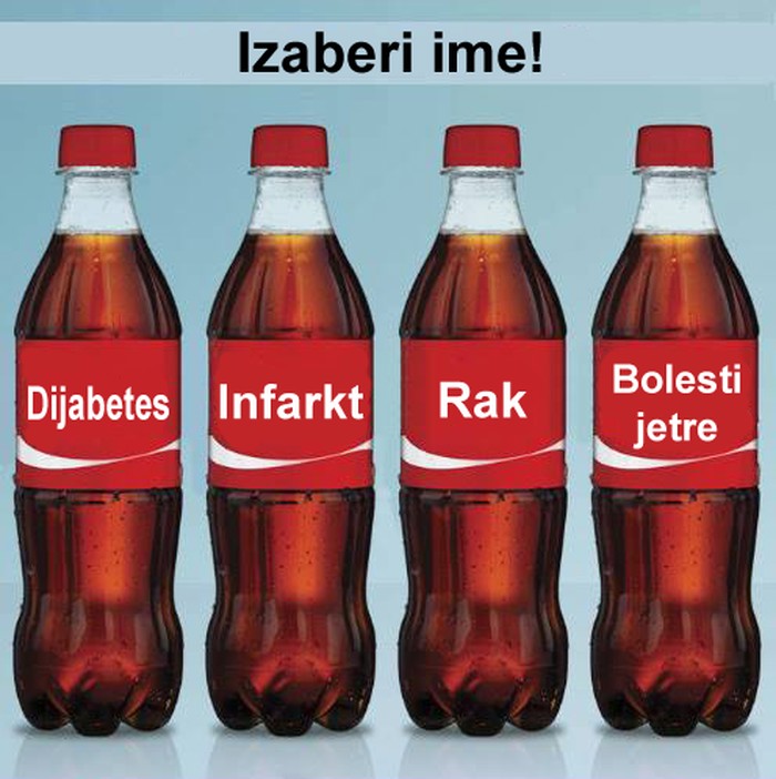 Šećernu vodu s kemikalijama lakše piješ kad si vidiš ime?