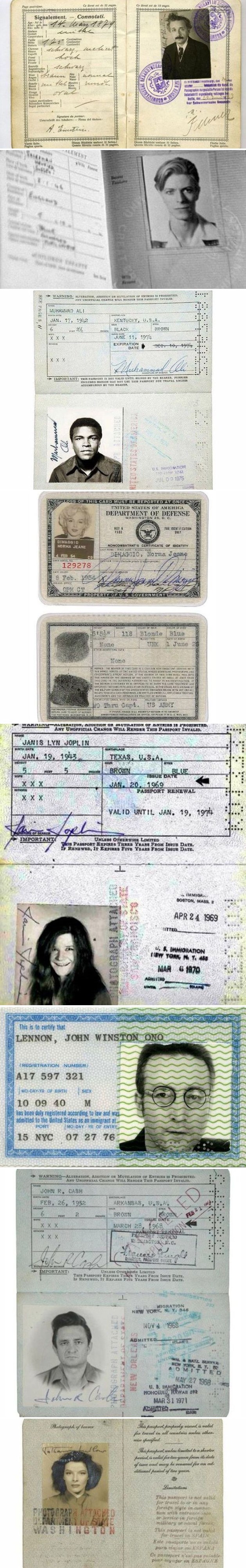 Osobne iskaznice legendi 20. stoljeća