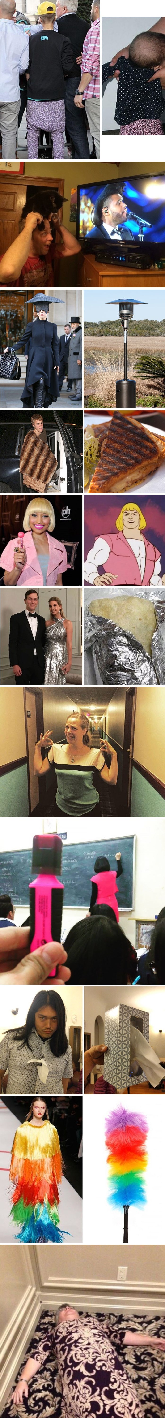 ČUDNE FRIZURE I ODJEVNI KOMADI Ove će vas usporedbe nasmijati do suza