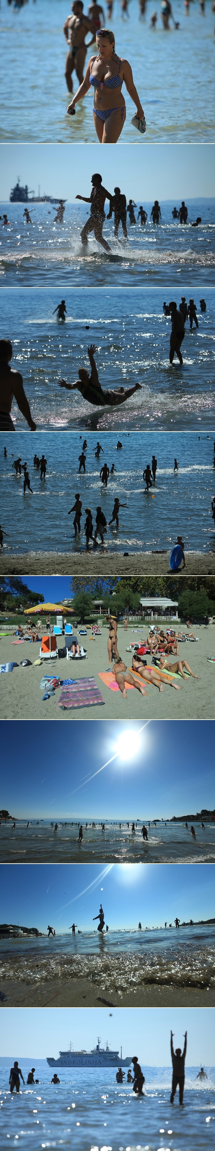 Bačvice se ne daju jeseni: Ljeto u Splitu i dalje traje