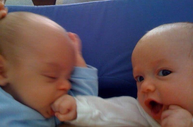 Šampioni se rađaju spremni: Budući boksač započeo trening