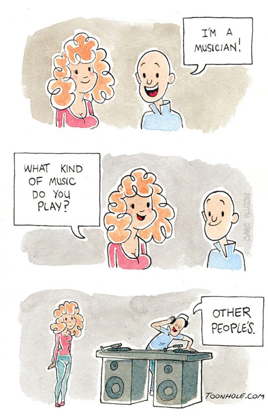 Kako gitaristi vide DJ-e