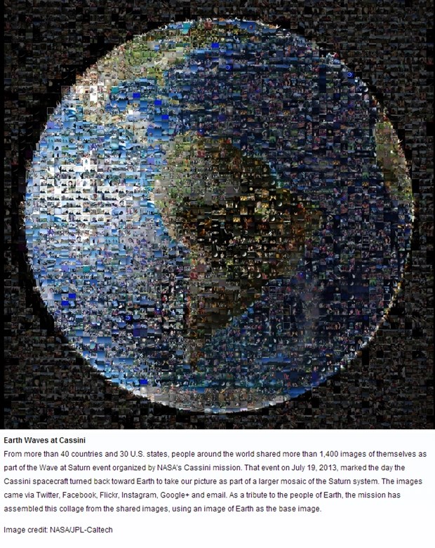 Zemaljski pozdrav Saturnu