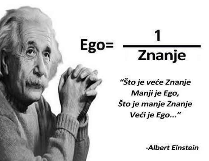 Smanji ego, povećaj znanje, ne budi neuka ovca