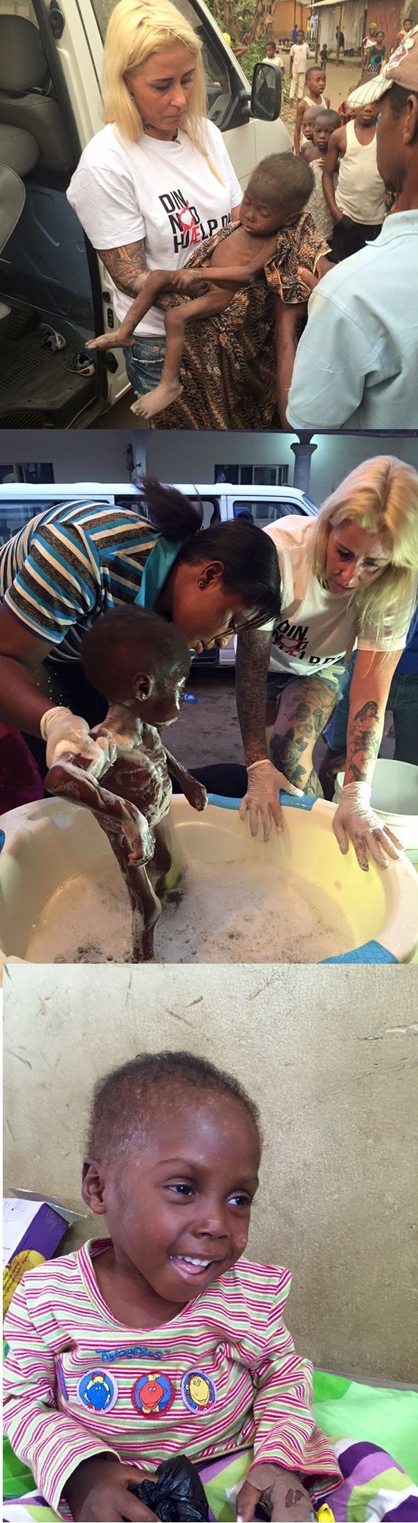 Srceparajuće fotografije otkrivaju spašavanje dvogodišnjeg dječaka optuženog za vještičarenje