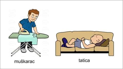 Tatica vs. muškarac?