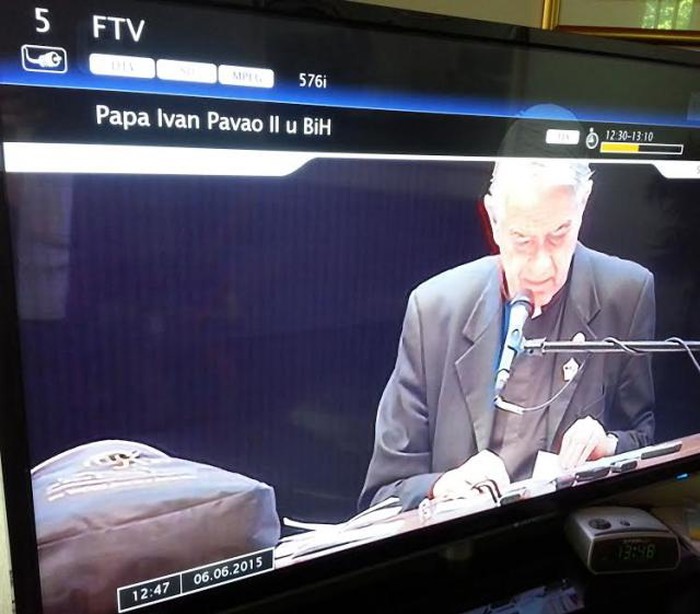 SENZACIJA: Papa Ivan Pavao II stigao u Sarajevo!