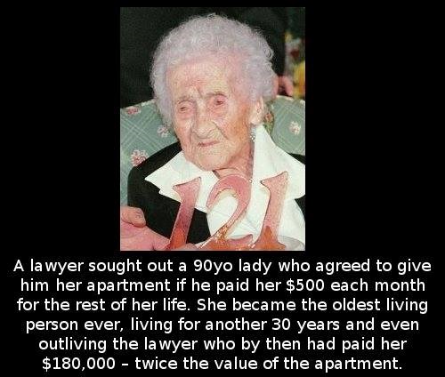 Dugovječna bakica opelješila pohlepnog odvjetnika